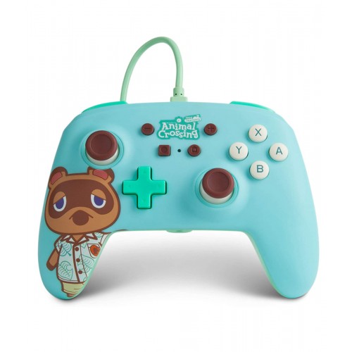 PowerA Enhanced Wired Controller For Nintendo Switch - Animal Crossing: Tom Nook, Gamepad, Wired Video Game Controller, Gaming Controller (Nintendo Switch)